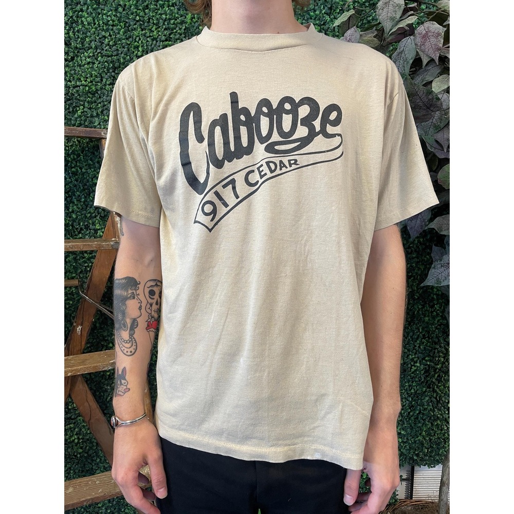 vtg 80s CABOOZE MINNESOTA VENUE Tshirt replacements husker du prince first ave